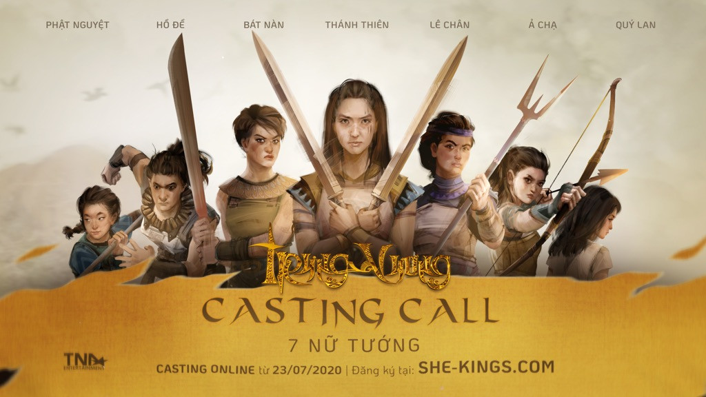 Dự án huyền sử của Trương Ngọc Ánh gửi thư “chiêu mộ” nữ tướng lẫn nam tướng ảnh 4