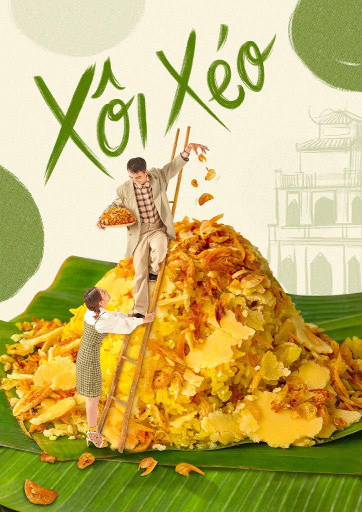 Đạt G và Du Uyên thực hiện bộ ảnh lạ mắt quảng bá các món xôi Việt Nam ảnh 6