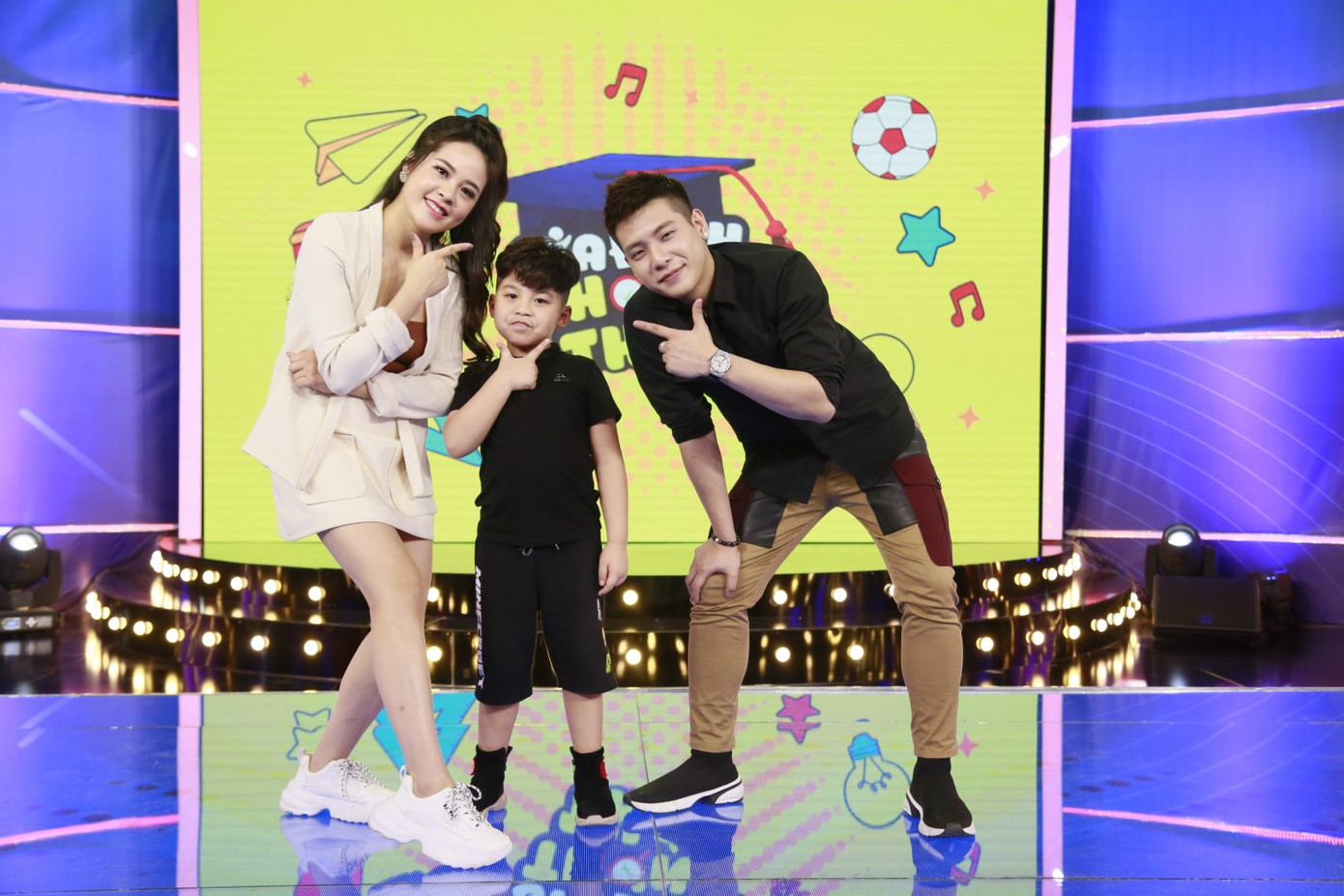 Thiên Khôi song ca cùng Bảo An trong chương trình “Gia đình thông thái” ảnh 3