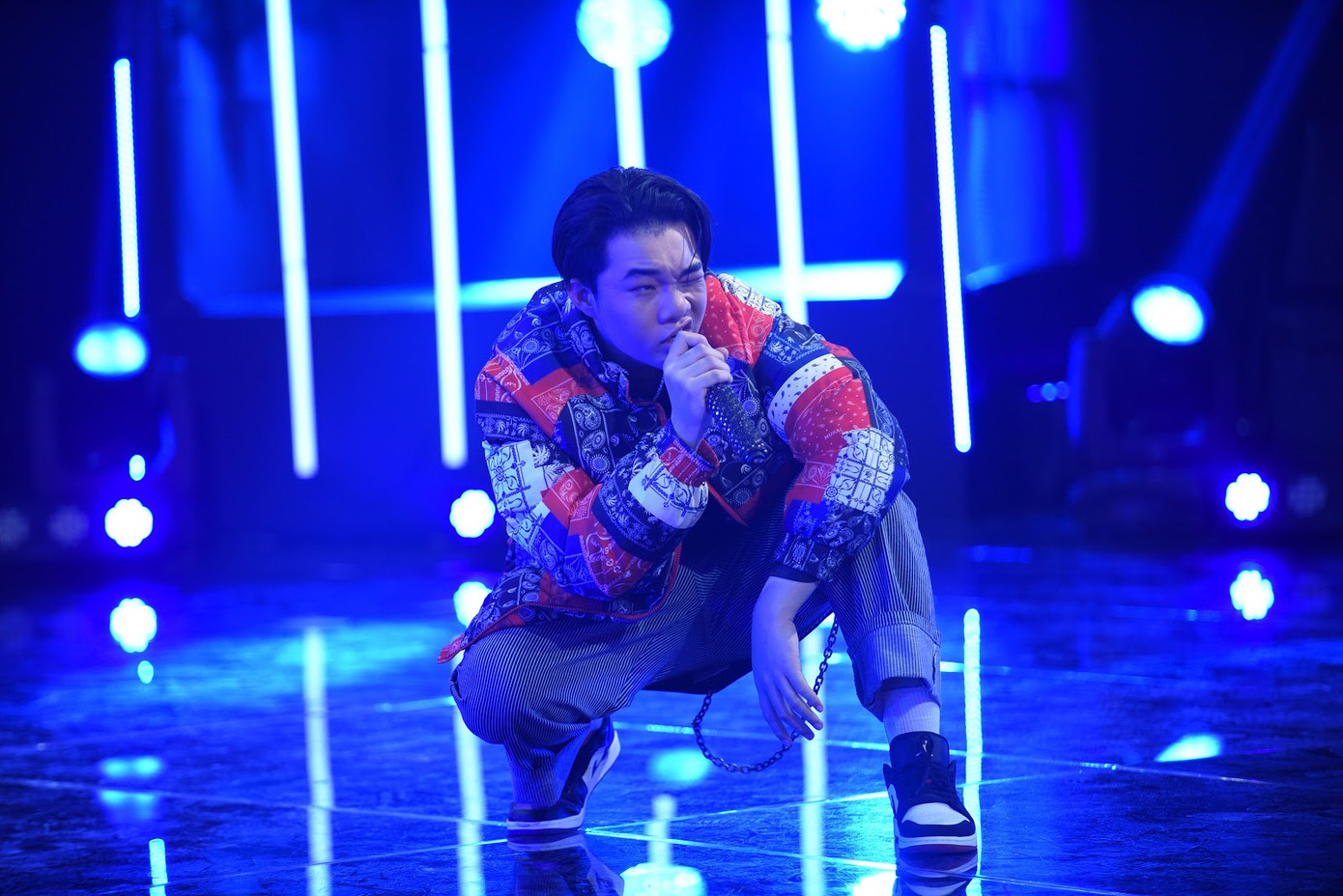 “King Of Rap“: Dàn trai đẹp HIEUTHUHAI, Kenji, Nhật Hoàng, DABLO... khép lại vòng Đấu nhóm ảnh 2