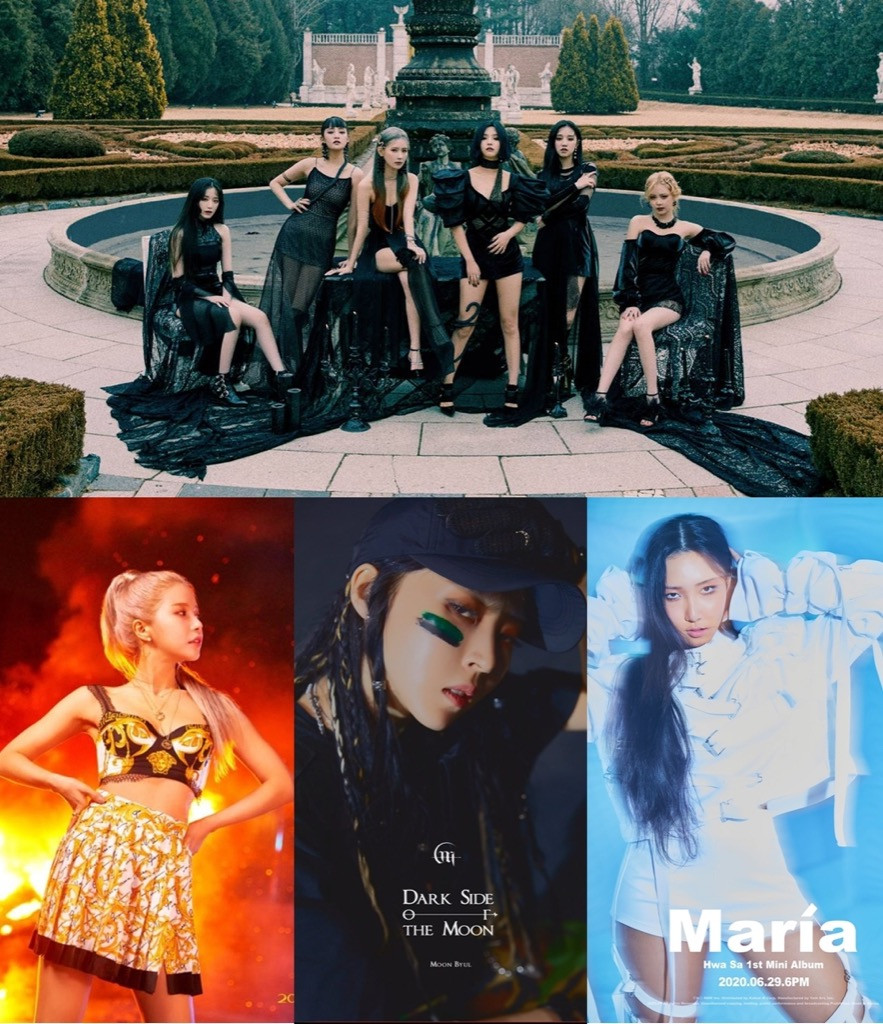 (G)I-DLE và Mamamoo Solar, Moonbyul, Hwasa Girlgroup K-Pop nửa đầu 2020: “Tứ trụ” công phá BXH, OH MY GIRL và (G)I-DLE tăng tốc ảnh 3