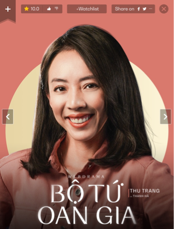 Bộ tứ oan gia: Thu Trang đẹp dịu dàng, Tiến Luật siêu ngầu nhưng lại làm “kẻ lừa đảo" ảnh 1