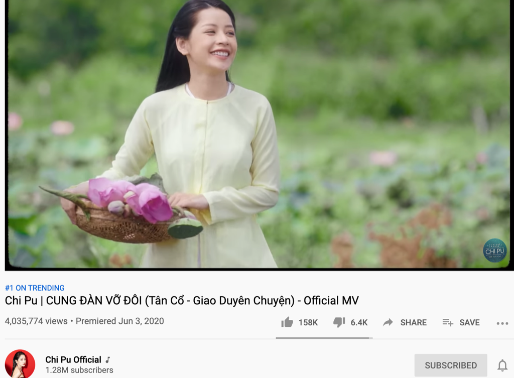 Mời Ngọc Trinh tham gia diễn xuất, MV mới của Chi Pu đạt Top 1 Trending YouTube ảnh 1