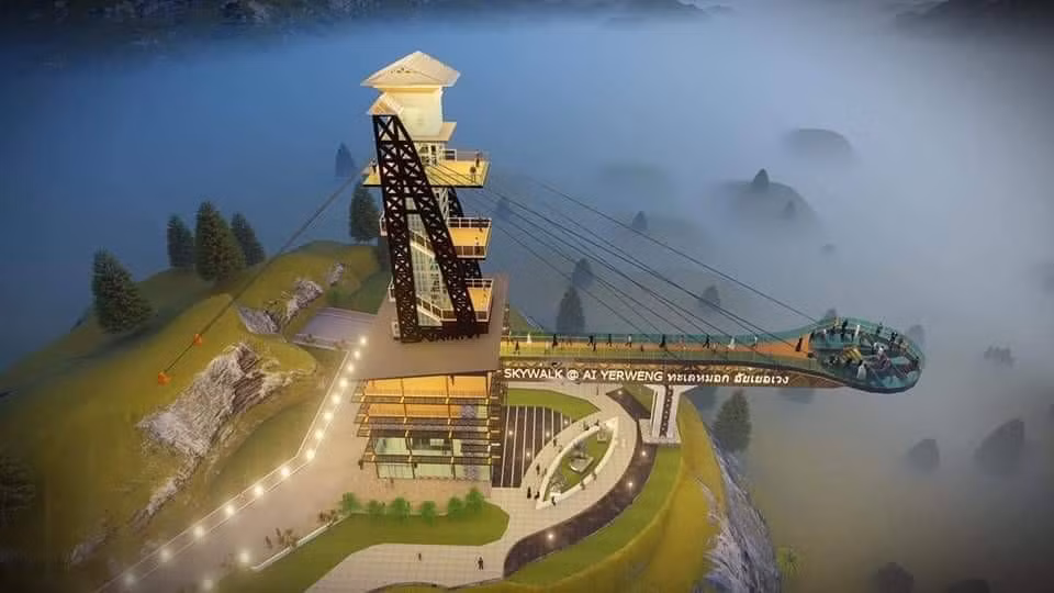 Cầu kính trên không dài nhất Đông Nam Á sắp mở cửa: “Hội cuồng chân” nôn nóng “check-in“ ảnh 4