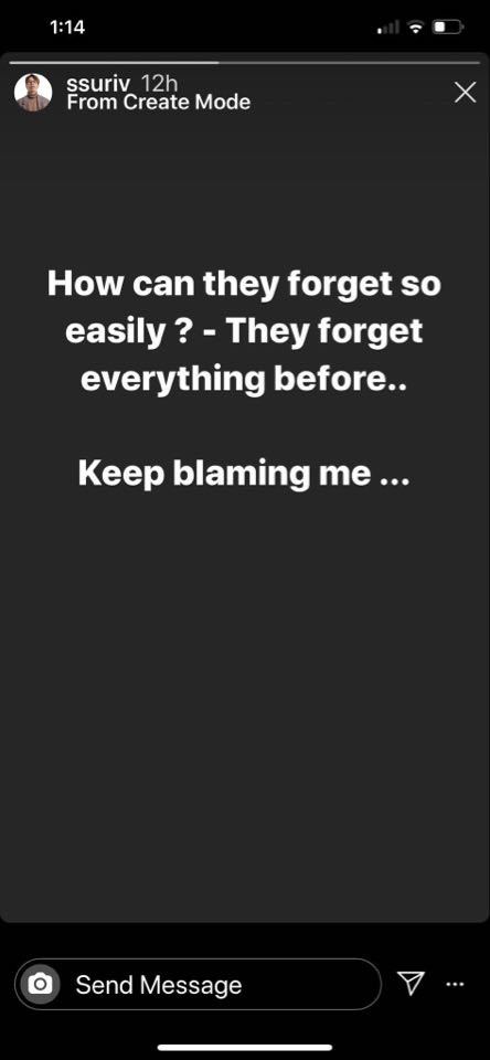 ViruSs cập nhật Instagram Story bằng dòng nội dung ẩn ý. Ảnh: IGNV Hậu chia tay Ngân Sát Thủ, ViruSs cập nhật mạng xã hội bằng nội dung đầy ẩn ý ảnh 4