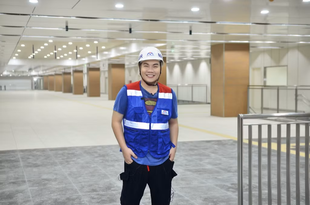 Theo chân Hamlet Trương khám phá ga ngầm siêu hiện đại của tuyến Metro số 1 ở TP.HCM ảnh 5