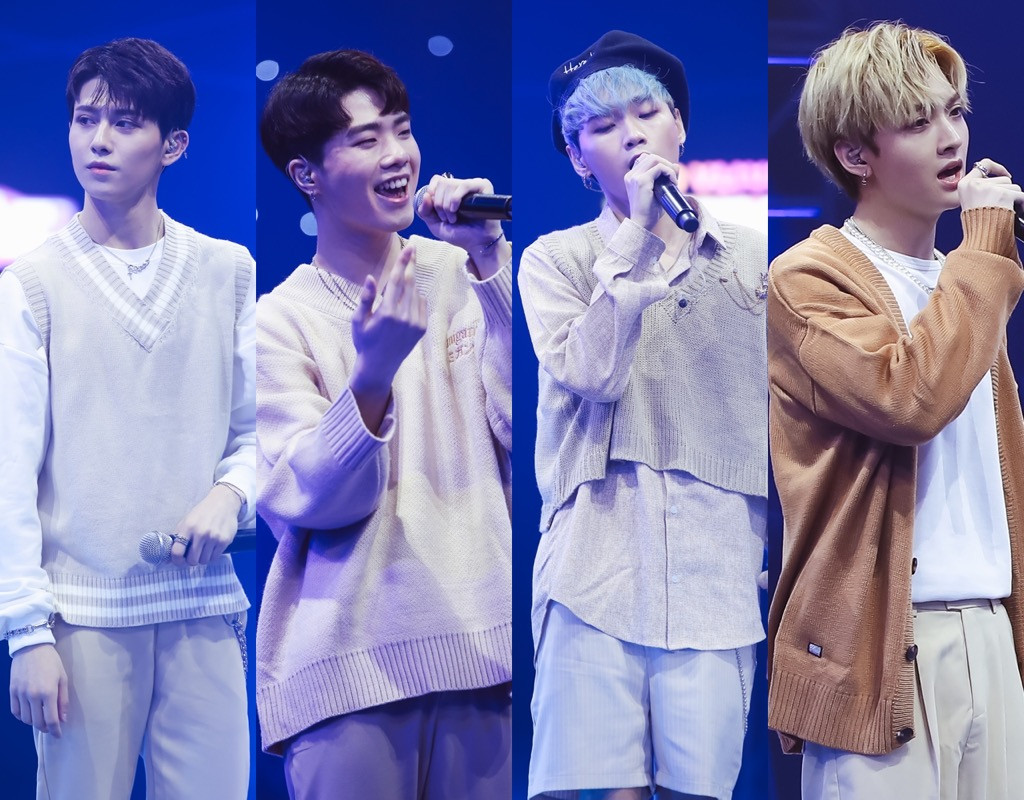 Boygroup “em trai MAMAMOO” trình diễn với 4 thành viên sau scandal của hotboy Trần Bình ảnh 1