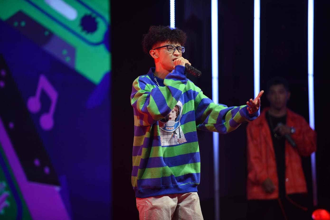 “King Of Rap“: Dàn trai đẹp HIEUTHUHAI, Kenji, Nhật Hoàng, DABLO... khép lại vòng Đấu nhóm ảnh 5