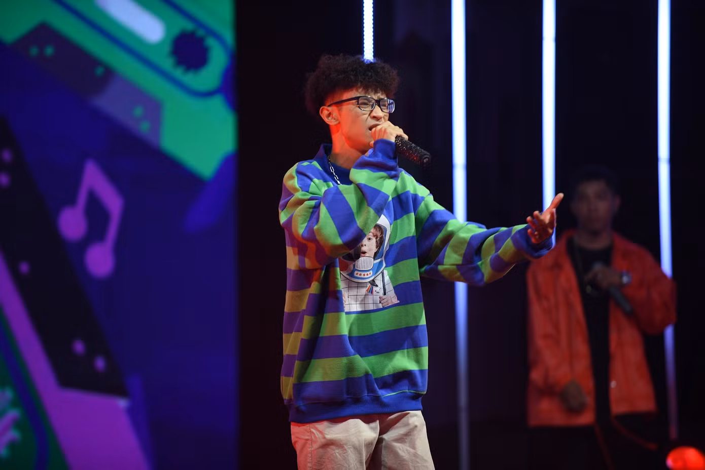 “King Of Rap“: Dàn trai đẹp HIEUTHUHAI, Kenji, Nhật Hoàng, DABLO... khép lại vòng Đấu nhóm ảnh 5