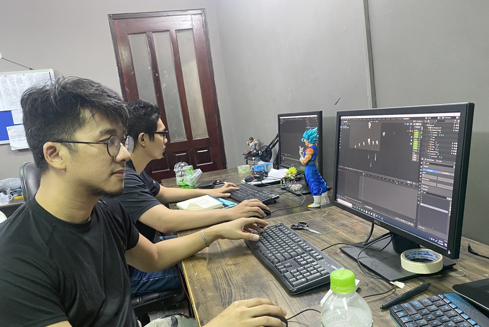 Đột nhập “trường quay” phim hoạt hình "Lớp Học Mật Ngữ" trước giờ G ảnh 2