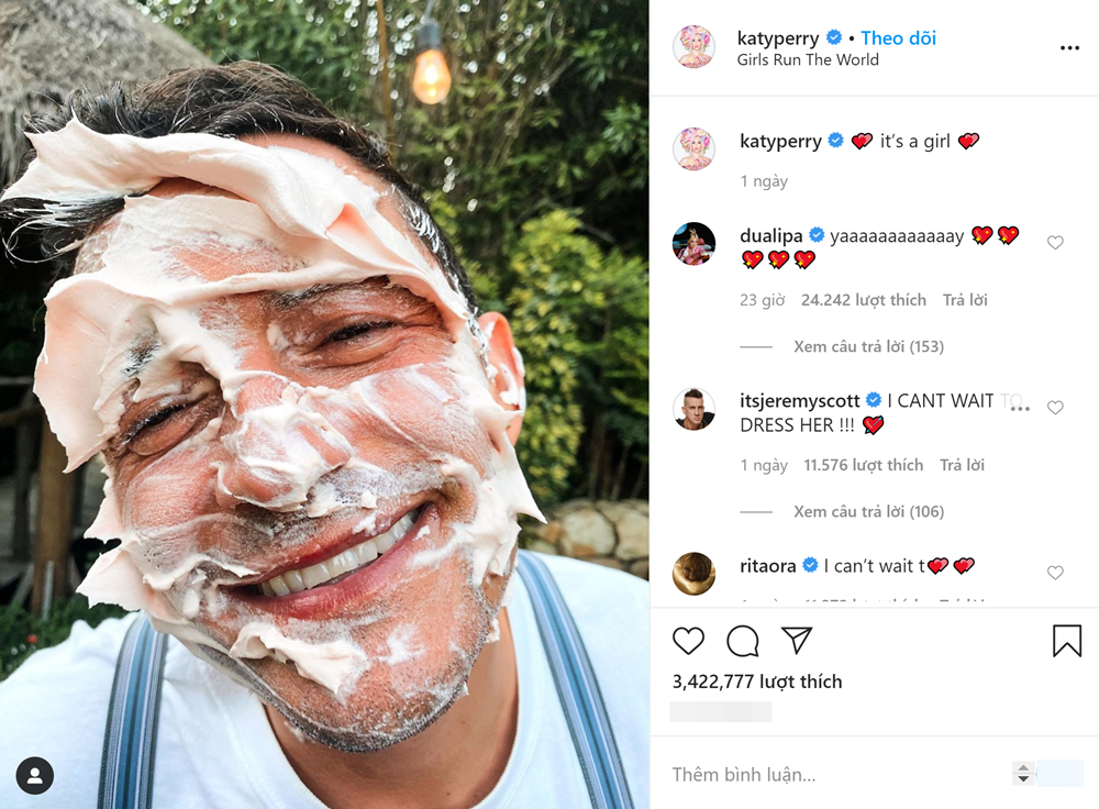 Sao US&UK 24H: Katy Perry sẽ sinh con gái, Jessie J - Channing “đường ai nấy đi” ảnh 1