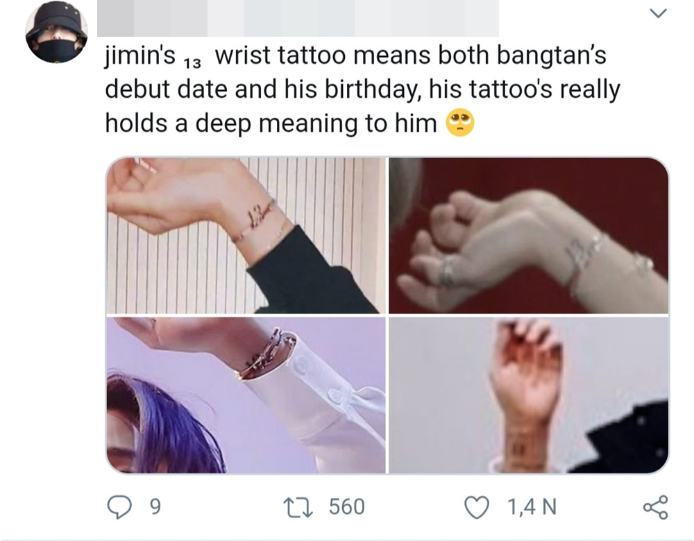 Jimin (BTS) để lộ hình xăm mới khiến ARMY “đứng ngồi không yên” ảnh 4