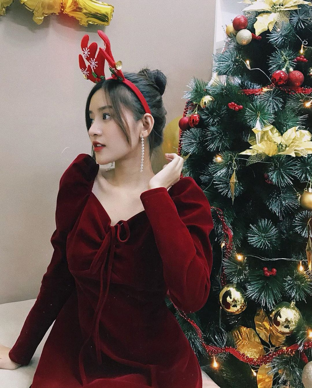 Đoàn Văn Hậu, Đức Chinh và dàn hot girl đón Giáng sinh rộn ràng ấm áp ảnh 17