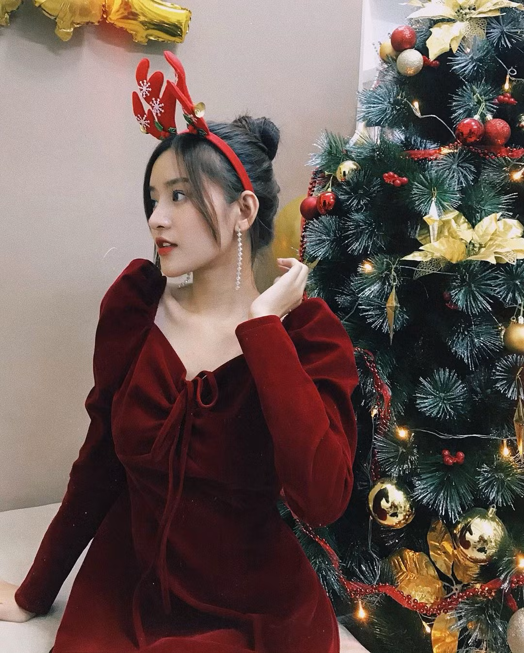 Đoàn Văn Hậu, Đức Chinh và dàn hot girl đón Giáng sinh rộn ràng ấm áp ảnh 17