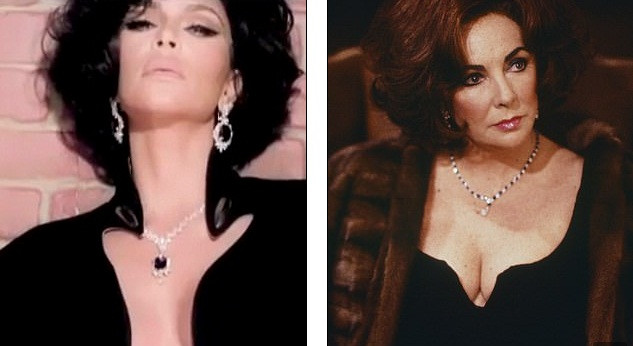 Kim Kardashian ngực đầy hở bạo hóa thân thành Elizabeth Taylor ảnh 6