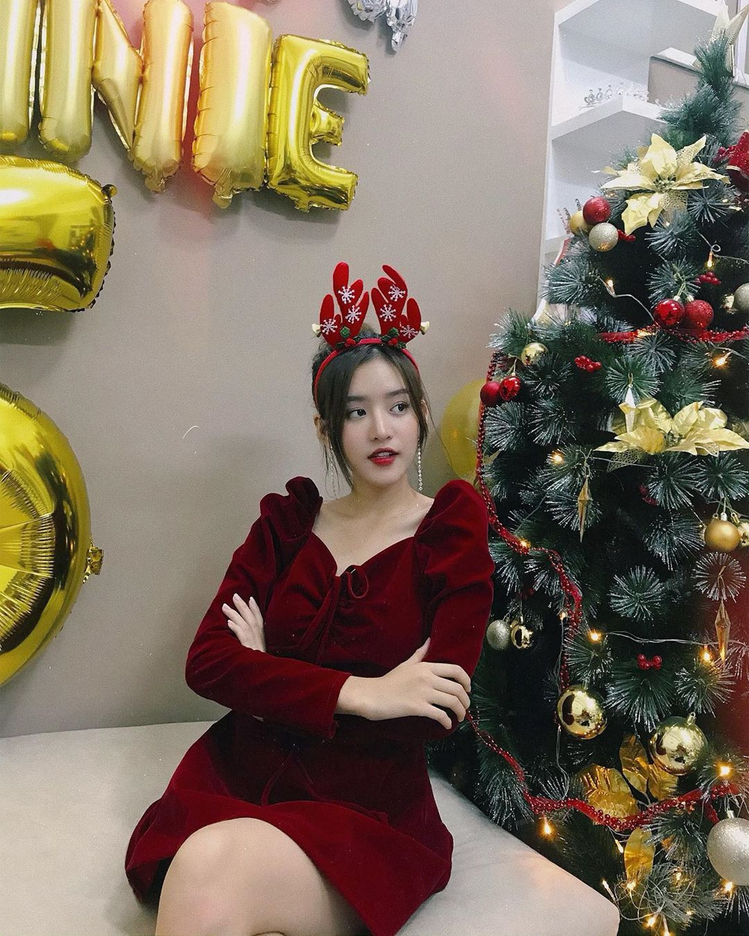 Đoàn Văn Hậu, Đức Chinh và dàn hot girl đón Giáng sinh rộn ràng ấm áp ảnh 15