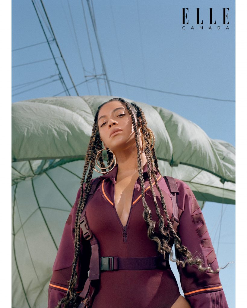 Beyonce khoe dáng tròn đầy nóng bỏng trên Elle ảnh 3