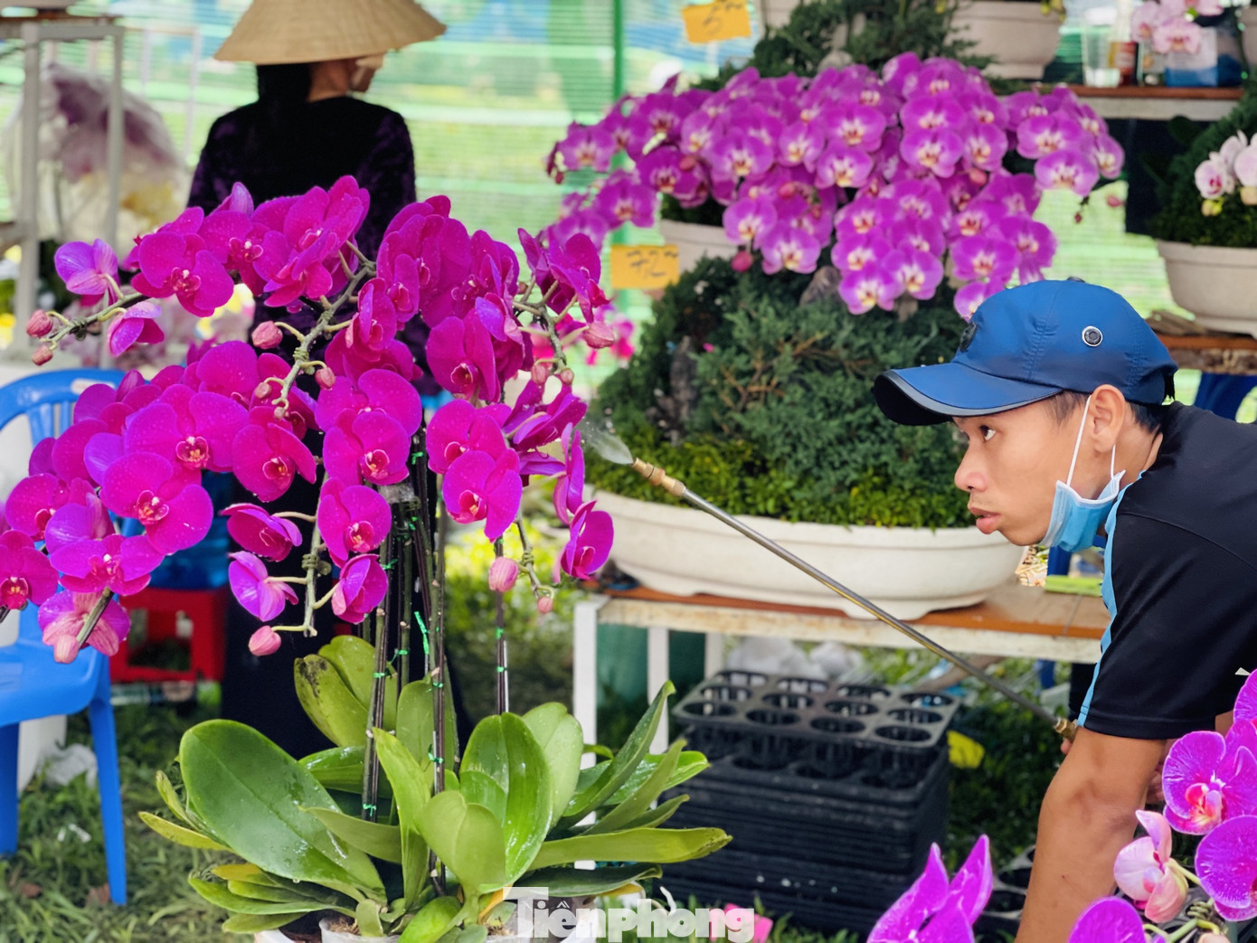Chợ hoa lớn nhất Sài Gòn vắng khách ngày cận Tết ảnh 7
