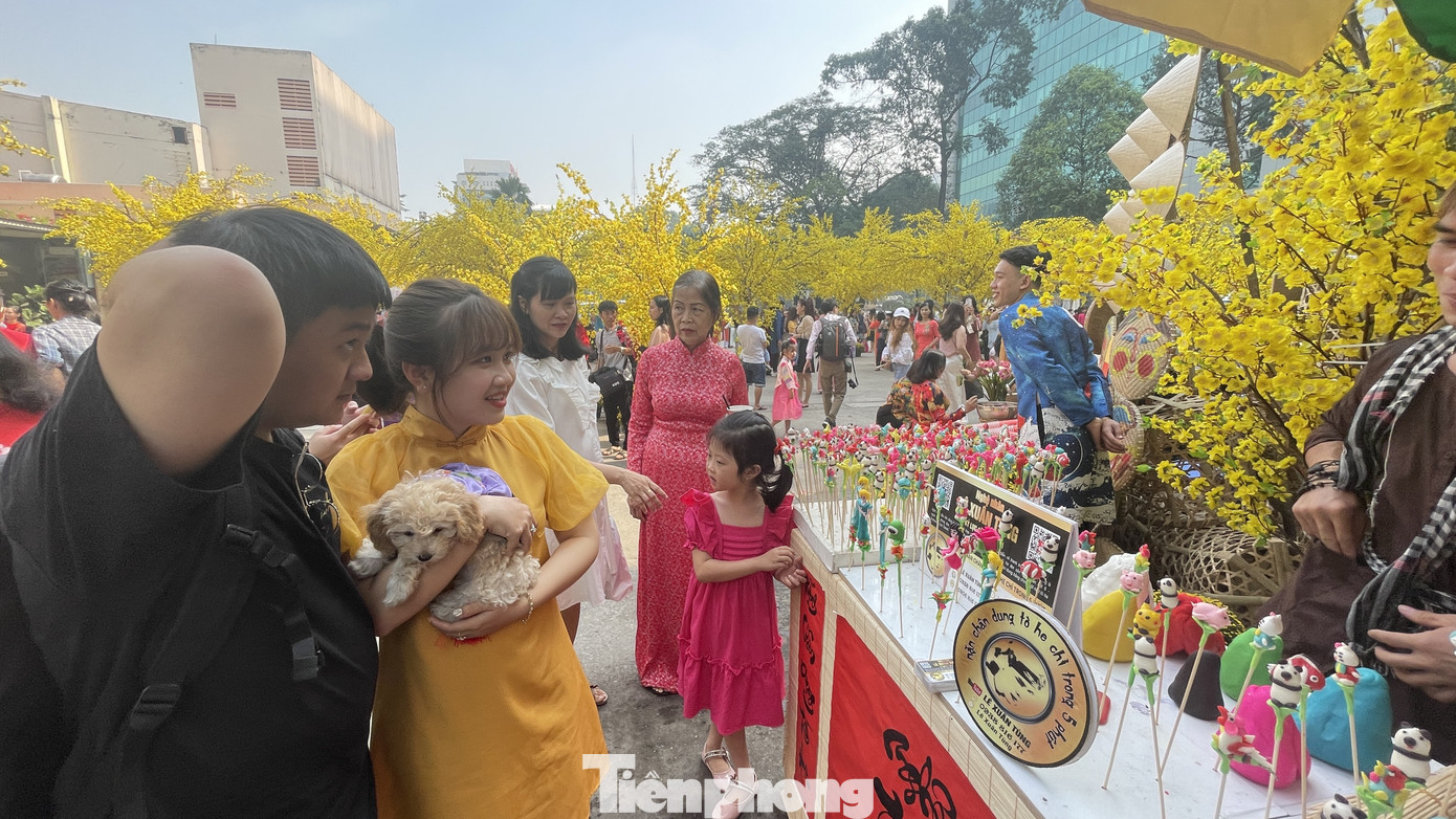 TPHCM: Du xuân sớm, nhiều người lơ là phòng dịch COVID -19 ảnh 14