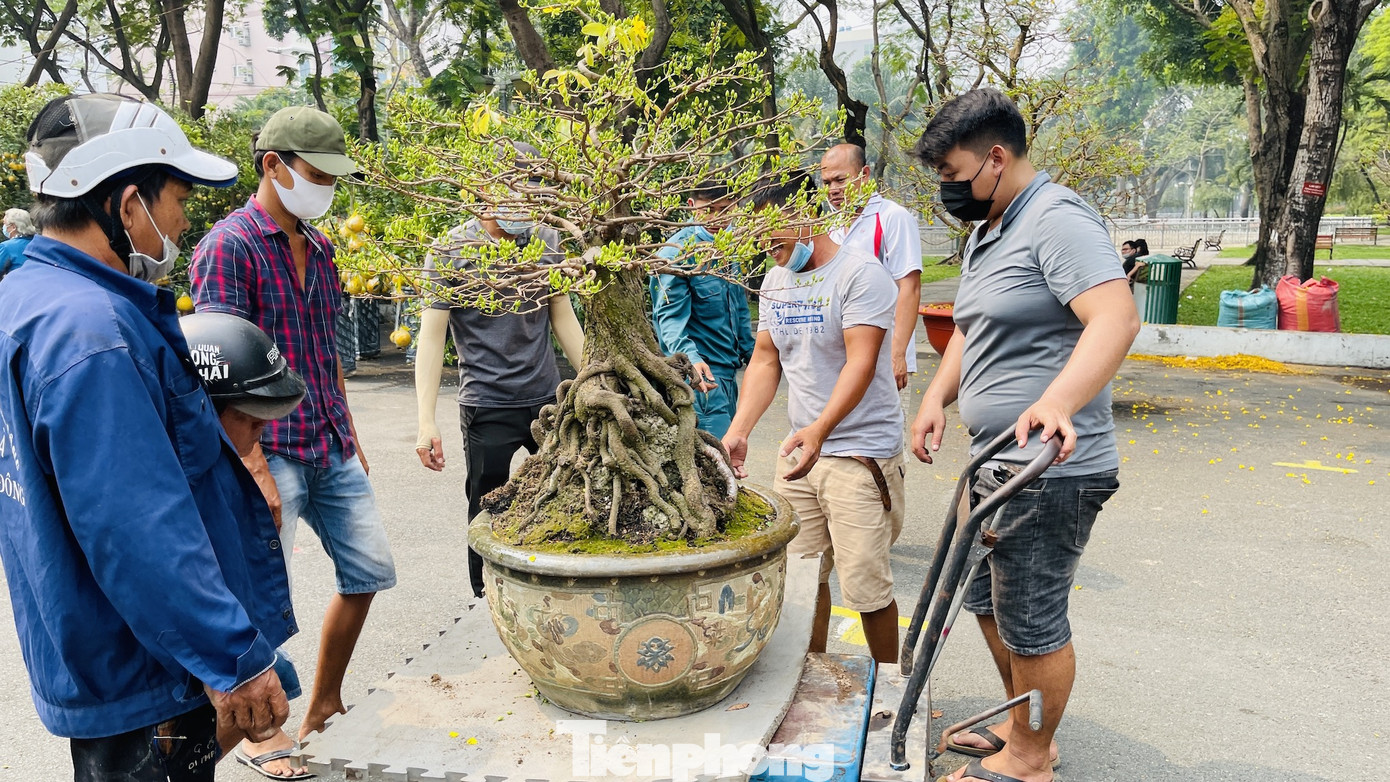 Chợ hoa lớn nhất Sài Gòn vắng khách ngày cận Tết ảnh 12