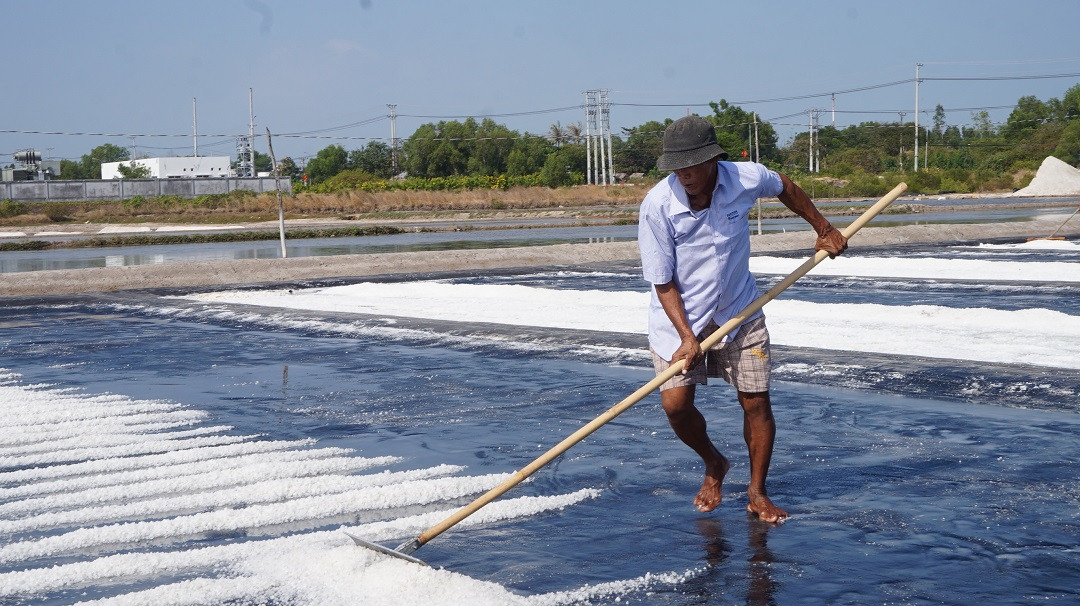 Cận cảnh 'nghề gieo nước biển' đầu năm ở phương Nam ảnh 7