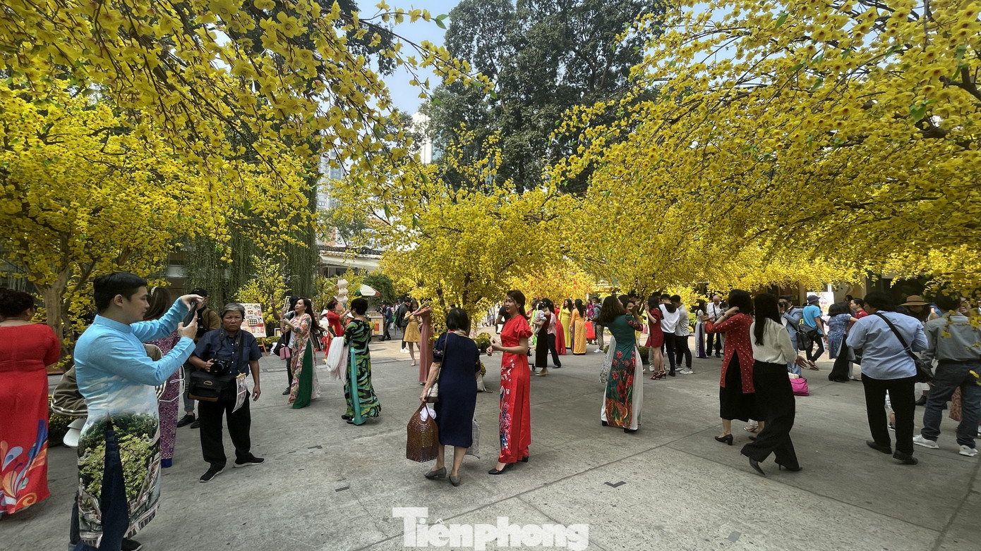 TPHCM: Du xuân sớm, nhiều người lơ là phòng dịch COVID -19 ảnh 6