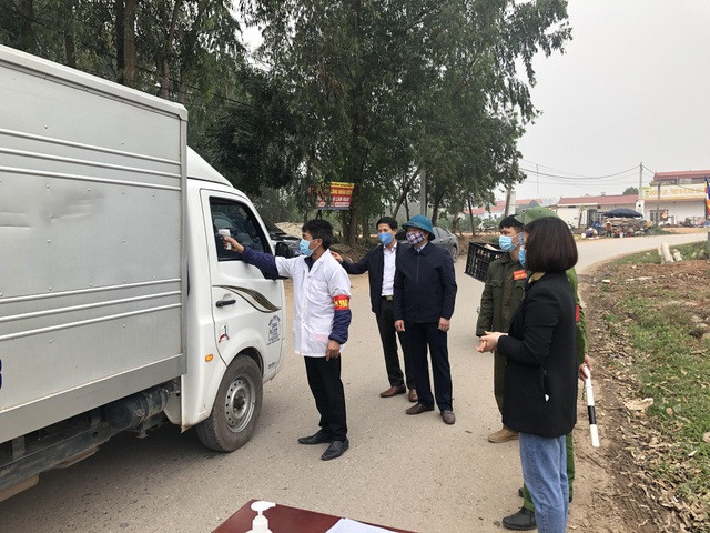 Vĩnh Phúc lập 8 chốt kiểm soát tại ‘điểm nóng’ corona Bình Xuyên ảnh 1