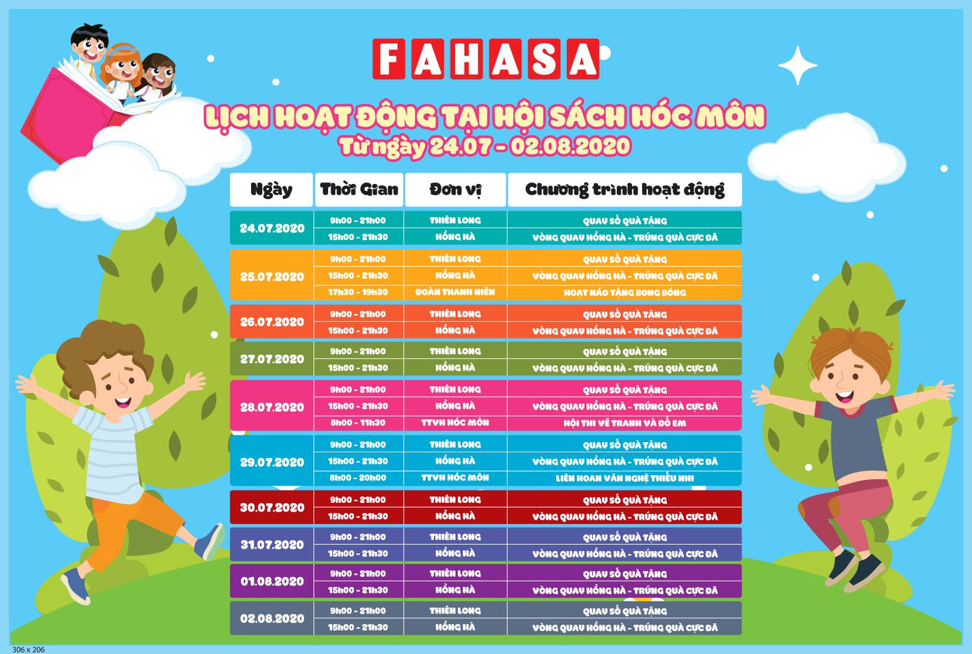 Fahasa mang sách về với các em thiếu nhi ngoại thành huyện Hóc Môn ảnh 2