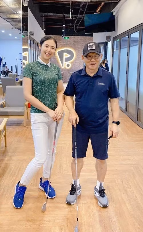 Hoa hậu Ngọc Hân tranh Cúp vô địch Tiền Phong Golf Championship 2020 ảnh 7