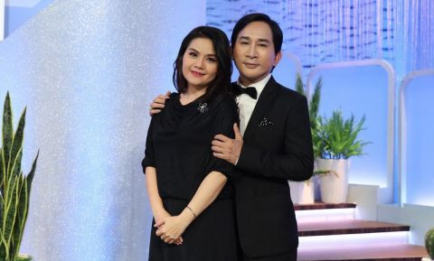 Vợ ba của NSƯT Kim Tử Long nói về quan hệ với hai vợ cũ và con riêng của chồng ảnh 2