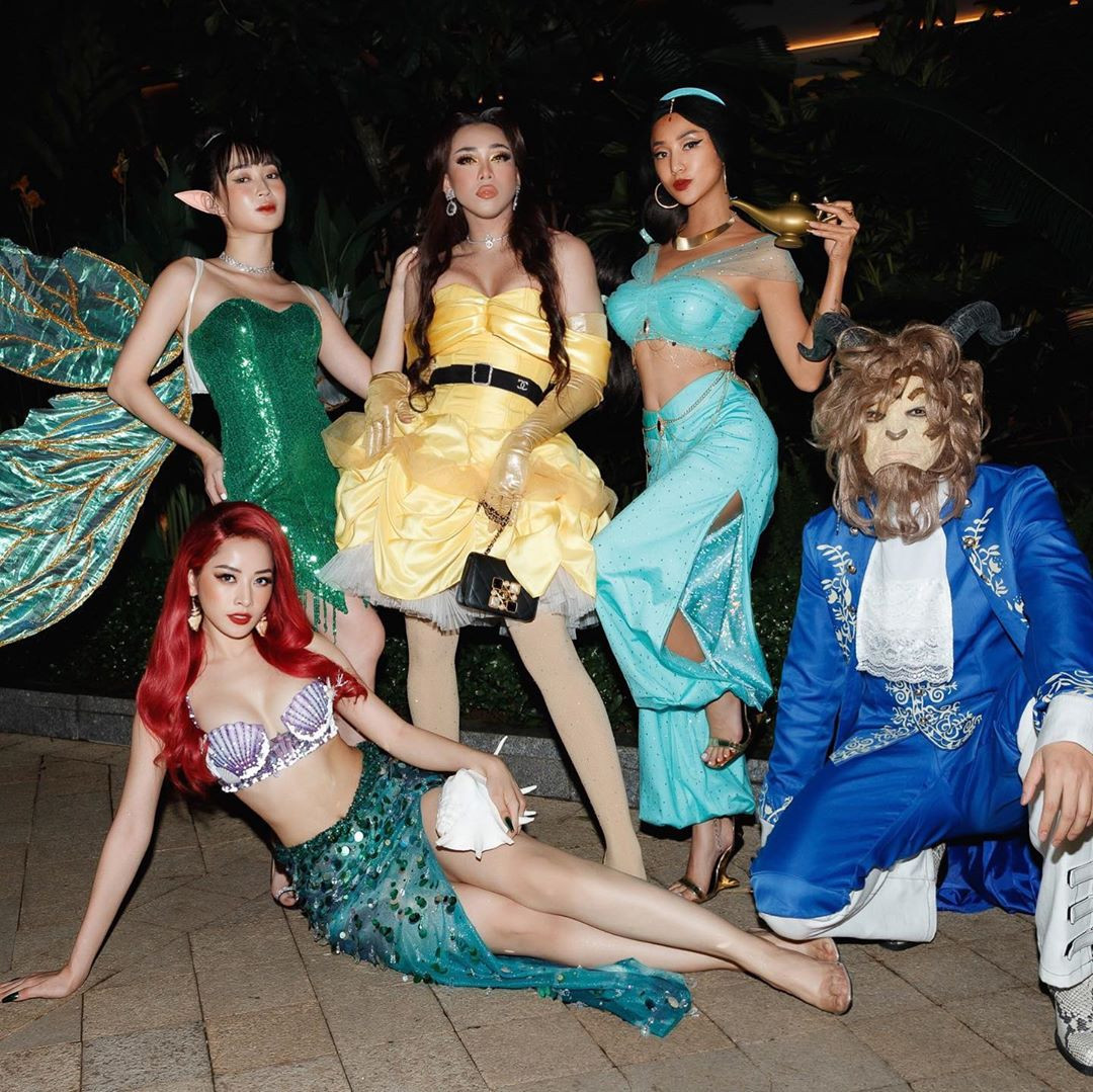 Loạt mỹ nhân Việt siêu quyến rũ trong loạt tạo hình dịp Halloween ảnh 2