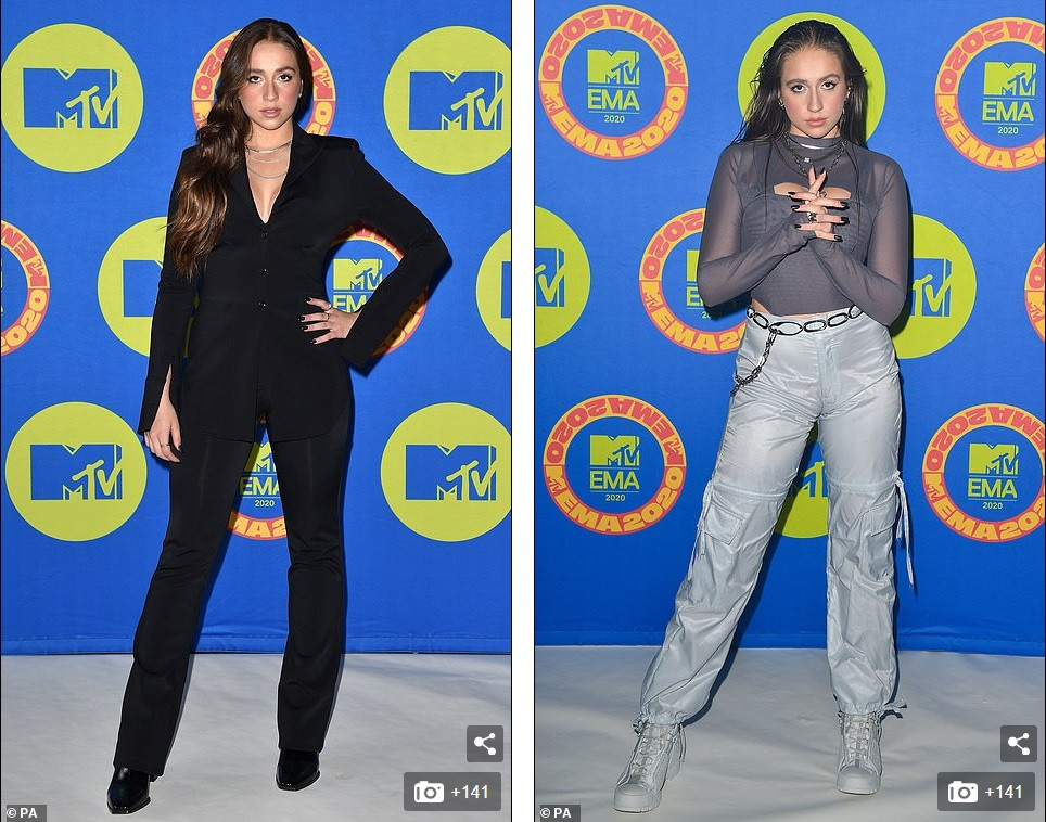 Dàn mỹ nhân khoe vòng 1 ‘khủng’ tại EMAs 2020, sao nam mặc váy ngắn gây 'sốc' ảnh 18