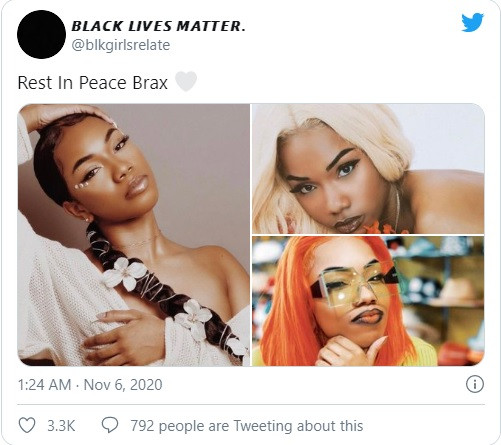 Nữ rapper Brax đột ngột qua đời ở tuổi 21 ảnh 2