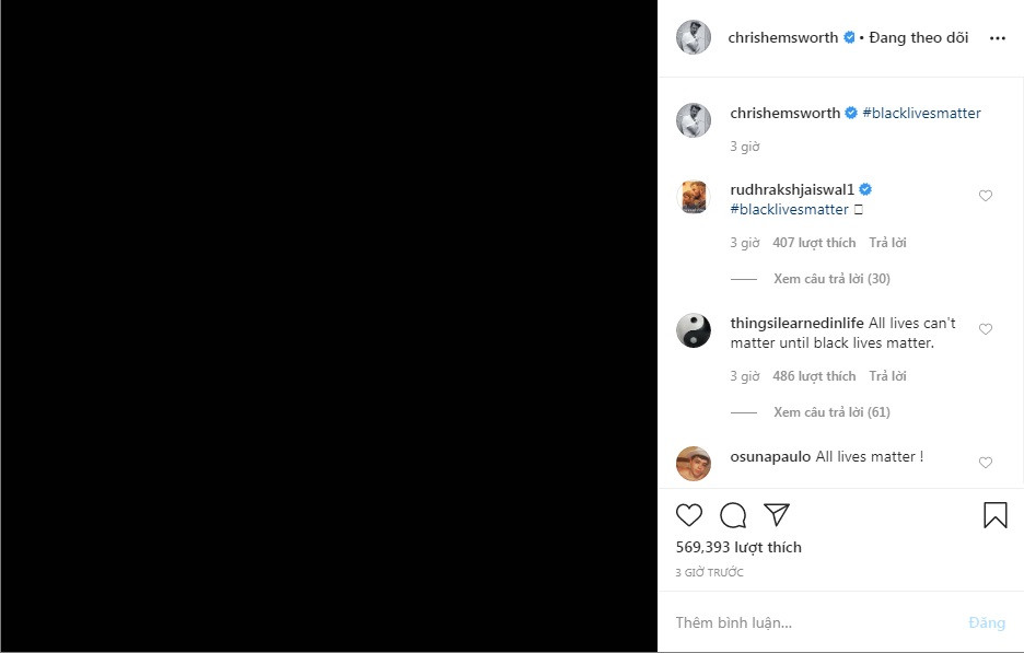 Sao quốc tế ‘nhuộm đen’ mạng xã hội, chuyện gì đang xảy ra? ảnh 4