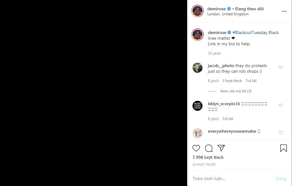 Sao quốc tế ‘nhuộm đen’ mạng xã hội, chuyện gì đang xảy ra? ảnh 1