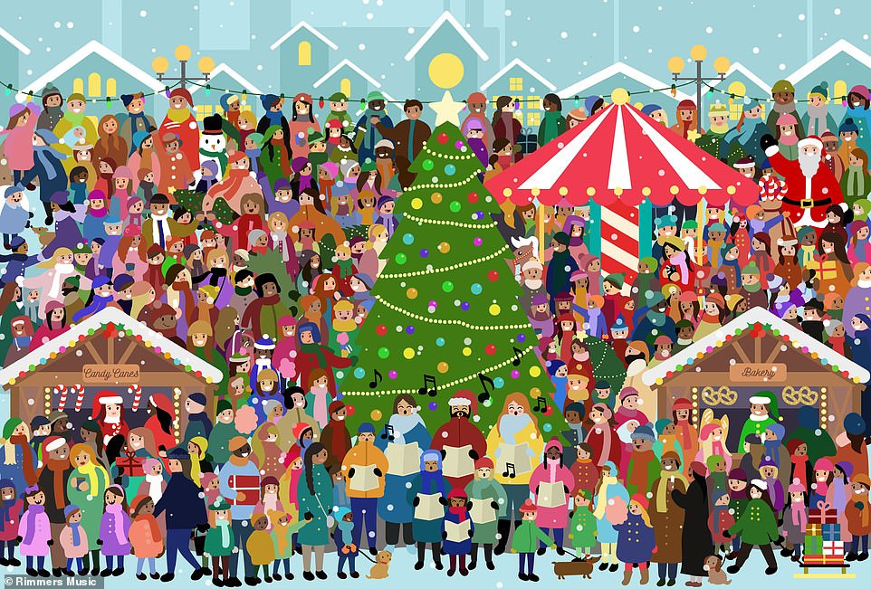 Trò chơi ‘Hack não’: Tìm mũ của ông già Noel trong giấy gói quà ảnh 3