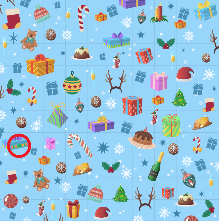 Trò chơi ‘Hack não’: Tìm mũ của ông già Noel trong giấy gói quà ảnh 12