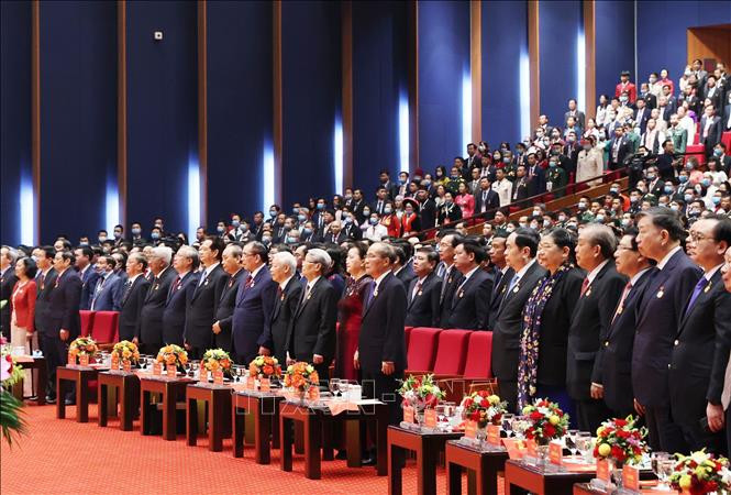 Hình ảnh lãnh đạo Đảng, Nhà nước dự Đại hội Thi đua yêu nước toàn quốc ảnh 3