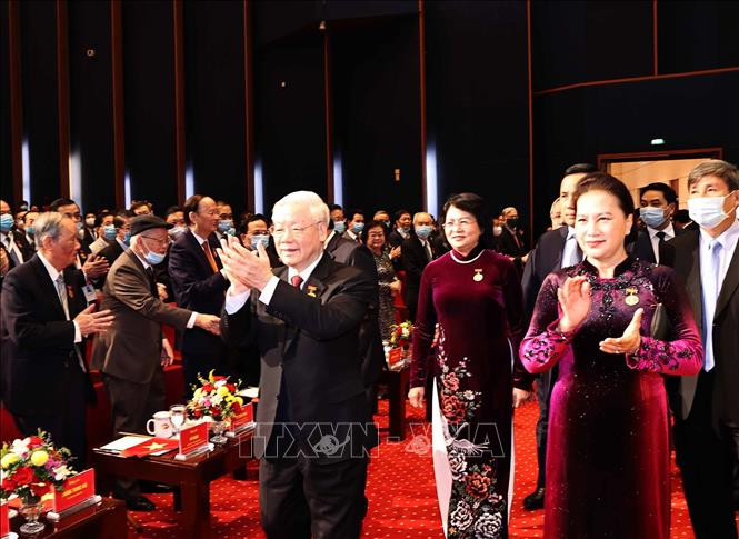 Hình ảnh lãnh đạo Đảng, Nhà nước dự Đại hội Thi đua yêu nước toàn quốc ảnh 1