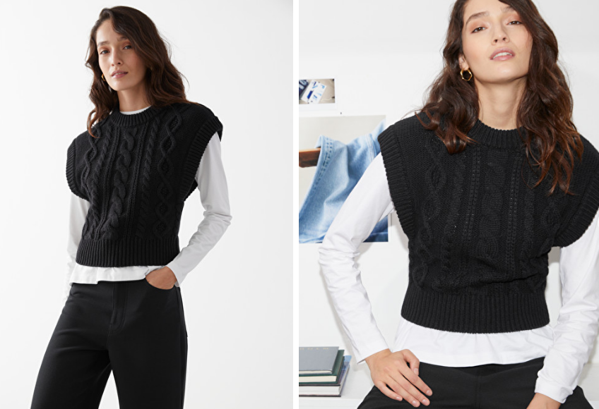 Áo len sweater vest chính thức trở lại, nhưng phiên bản 2021 có khác đôi chút ảnh 4