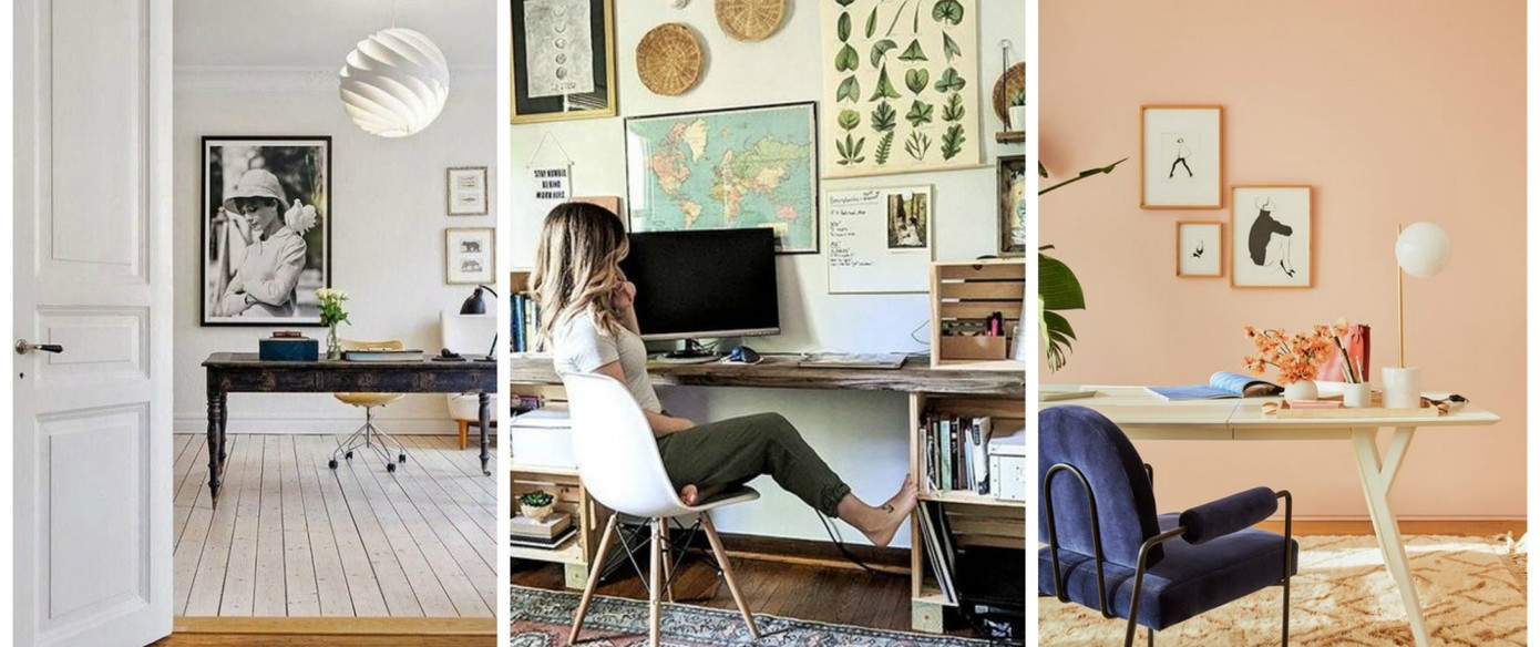 Vài chiêu đơn giản mà hữu dụng hô biến góc làm việc của bạn đẹp như trên Pinterest ảnh 2