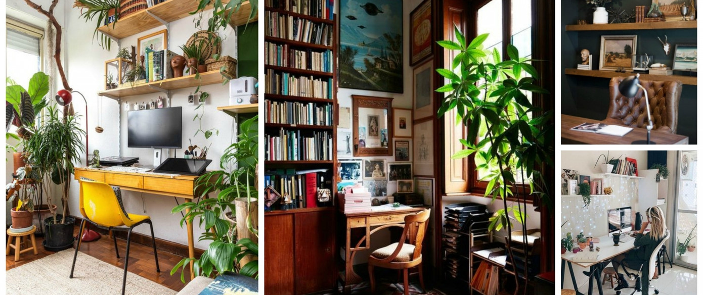 Vài chiêu đơn giản mà hữu dụng hô biến góc làm việc của bạn đẹp như trên Pinterest ảnh 6