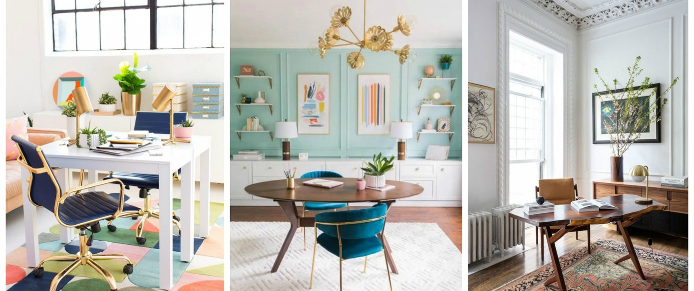 Vài chiêu đơn giản mà hữu dụng hô biến góc làm việc của bạn đẹp như trên Pinterest ảnh 1
