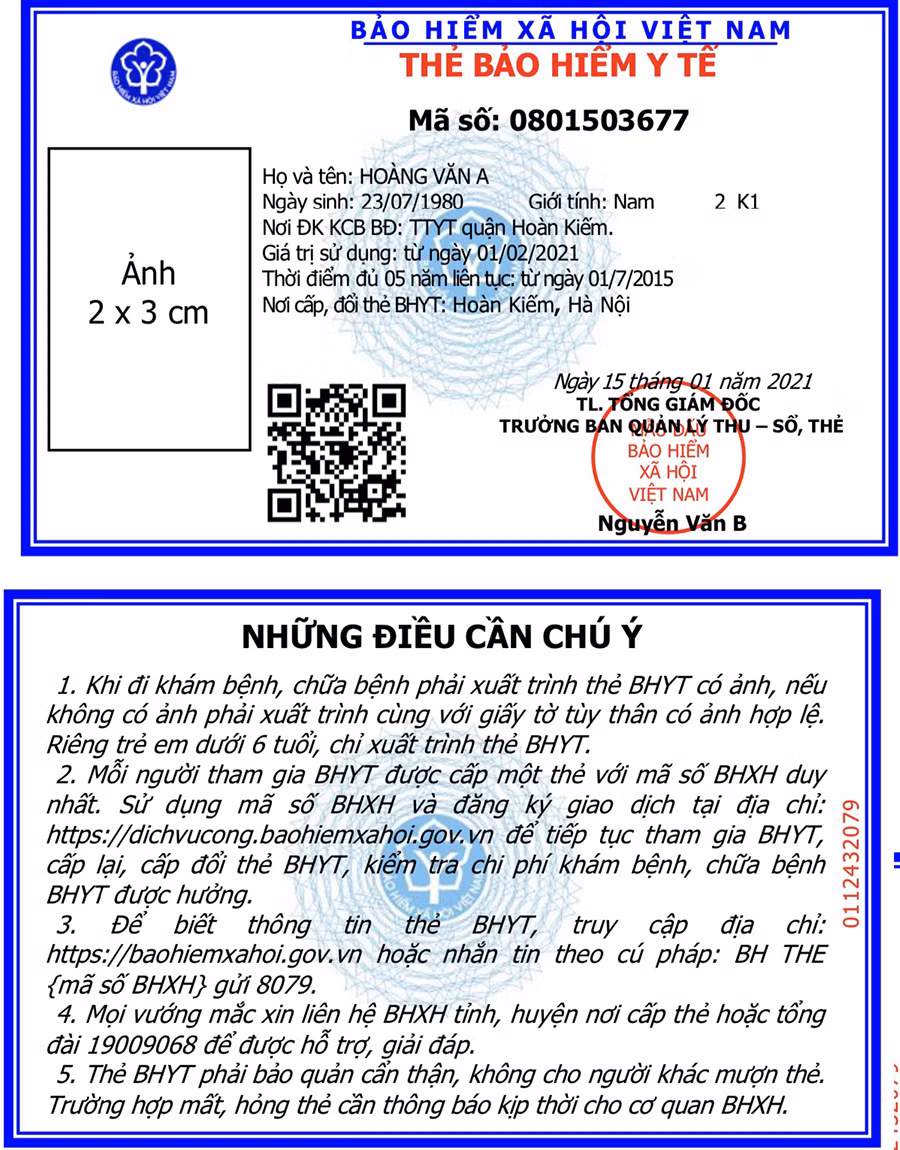 BHXH Việt Nam thay mẫu thẻ BHYT mới từ 1/4 năm sau ảnh 1