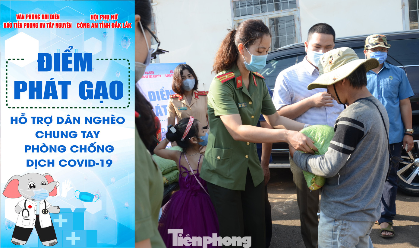 Đắk Lắk: Phát gạo hỗ trợ người khiếm thị chống dịch COVID-19 ảnh 4