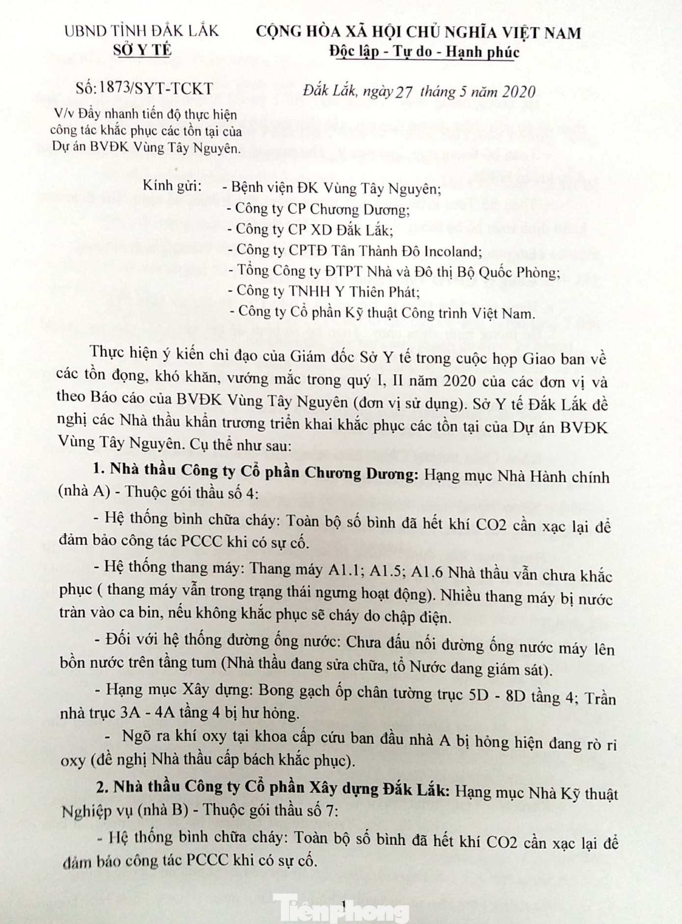 Bệnh viện Vùng 'nghìn tỷ' chưa nghiệm thu đã xuống cấp: Sở Y tế ra 'tối hậu thư' ảnh 1