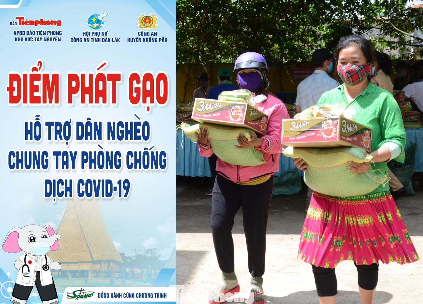 Tiền Phong trên Tây Nguyên: Những chuyến trao quà, phát gạo gắn kết tình quân dân ảnh 8