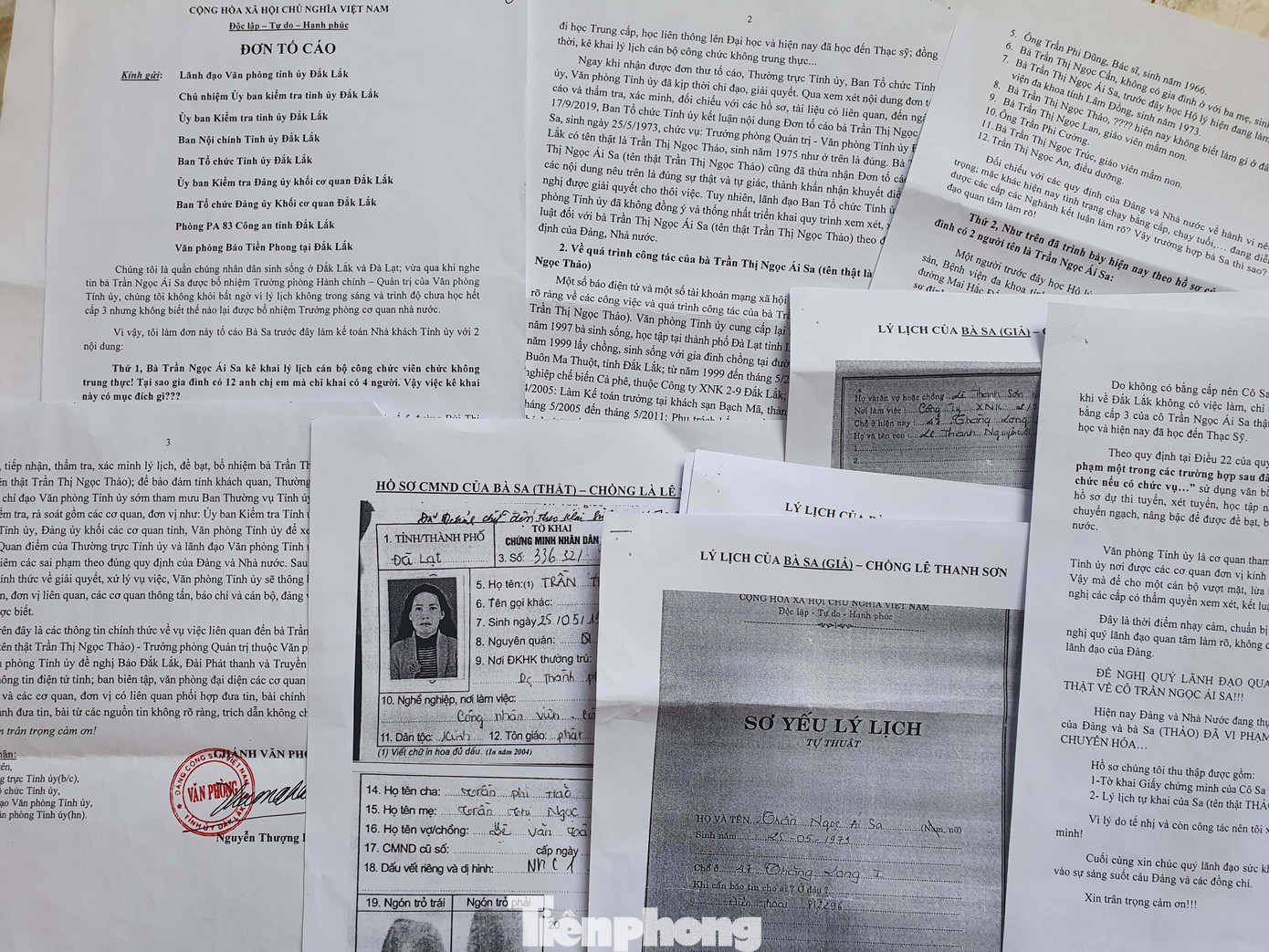 Thống nhất khai trừ Đảng nữ trưởng phòng đánh tráo nhân thân ảnh 2