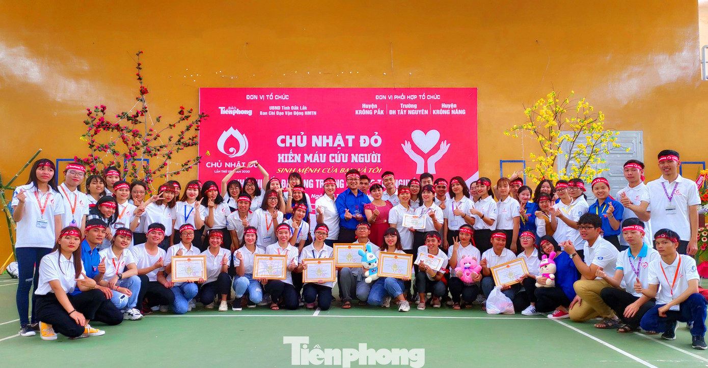 Chủ nhật Đỏ 2020: Đại học Tây Nguyên vượt chỉ tiêu, thành công rực rỡ ảnh 9