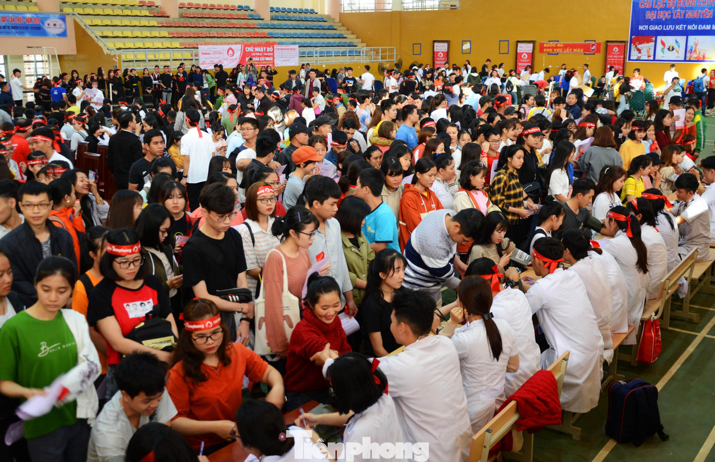 Chủ nhật Đỏ 2020 tại Đại học Tây Nguyên: Nghìn dòng máu đong đầy yêu thương ảnh 9